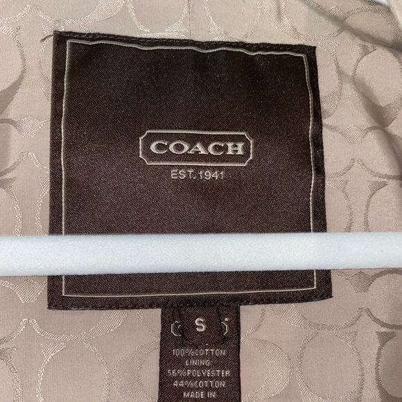 Authentic Coach Trench Coat - Picture 3 of 3